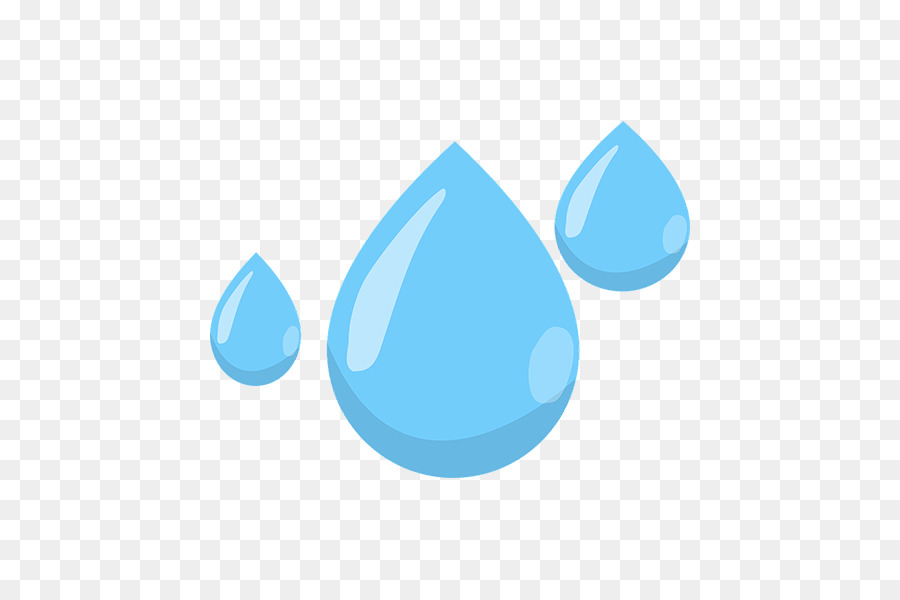 Gotas De Agua，Azul PNG