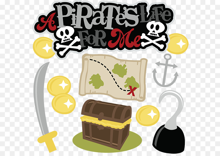 Pirata Es La Vida Para Mí，Scrapbooking PNG