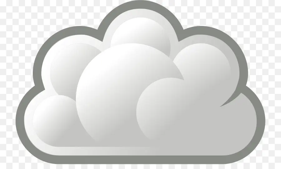 Nubes，Gris PNG