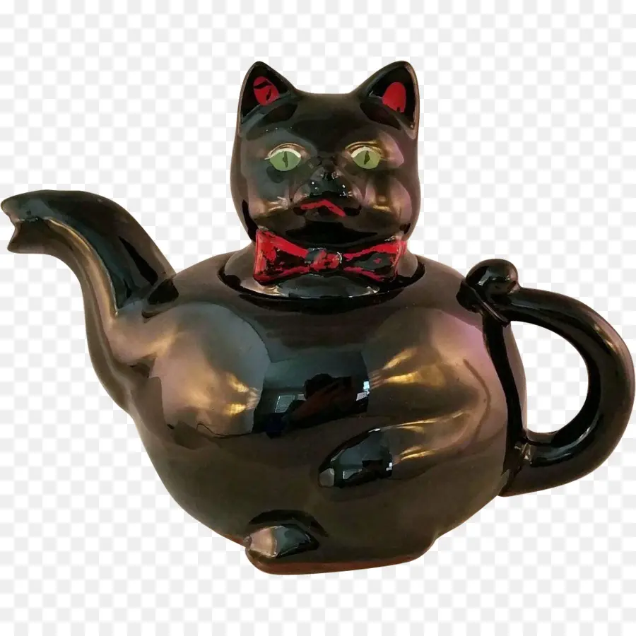 Tetera De Gato，Negro PNG