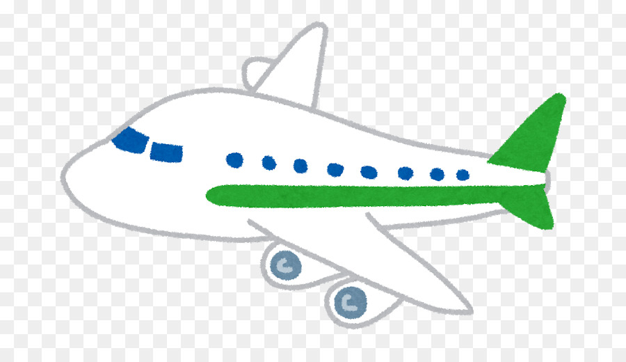 Avión，Azul PNG