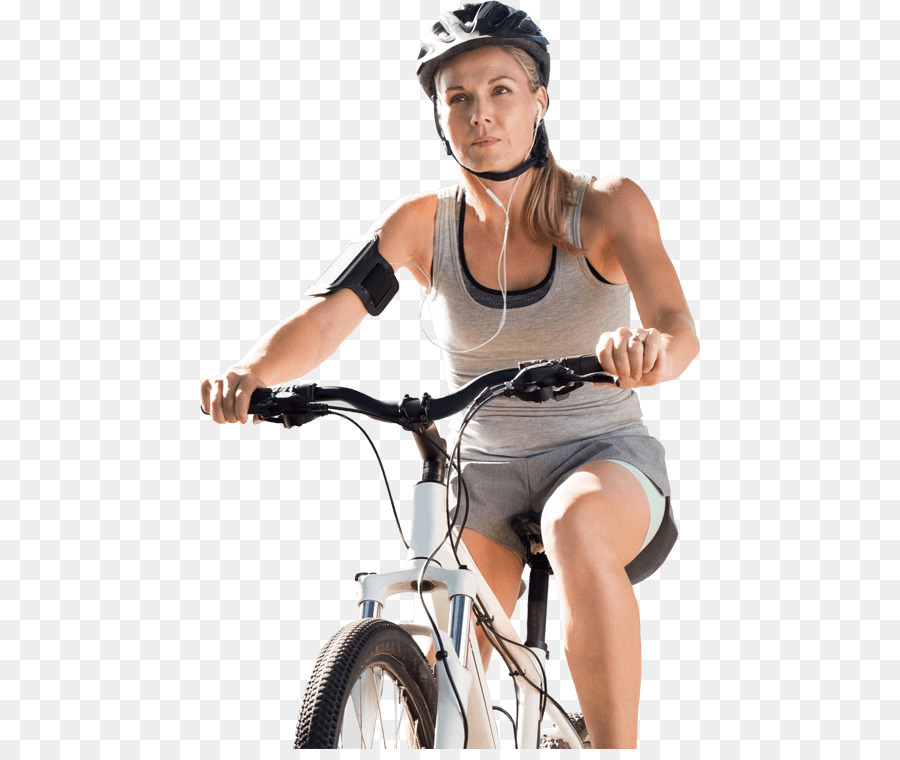 Mujer En Bicicleta，Ciclismo PNG