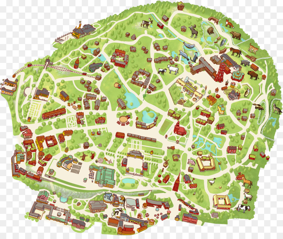 Mapa Del Parque De Atracciones，Parque PNG