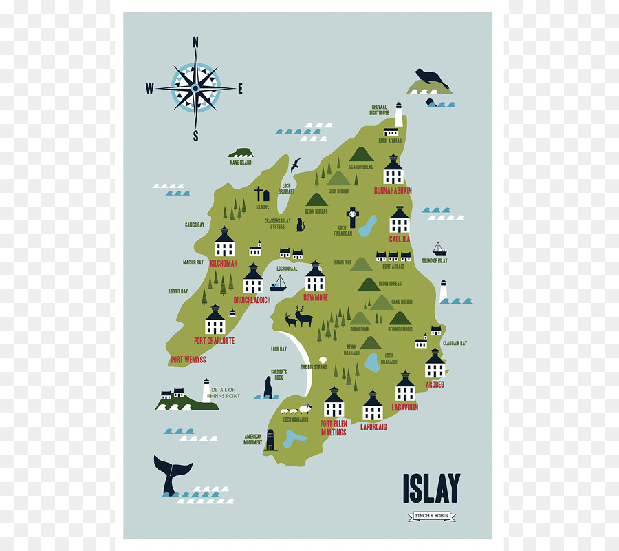 Mapa De Islay，Isla PNG