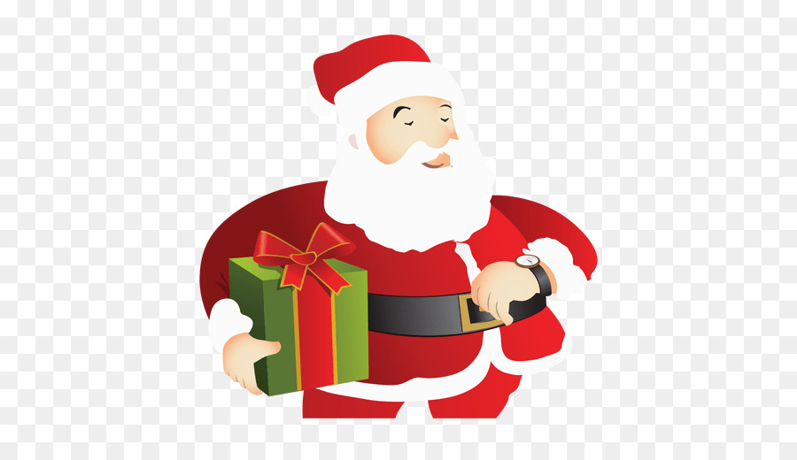 Santa Claus，Regalo PNG