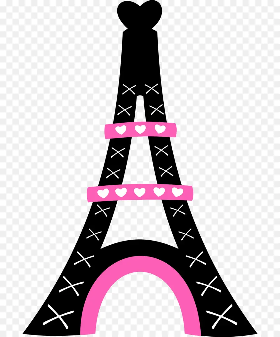 Ilustración De La Torre Eiffel，París PNG