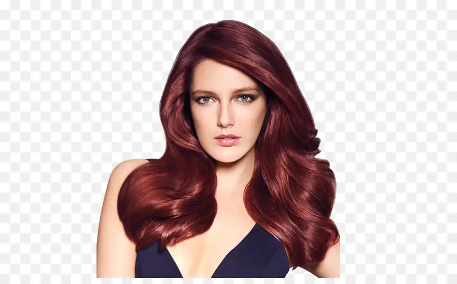 Mujer Con Pelo Rojo，Pelo Rojo PNG