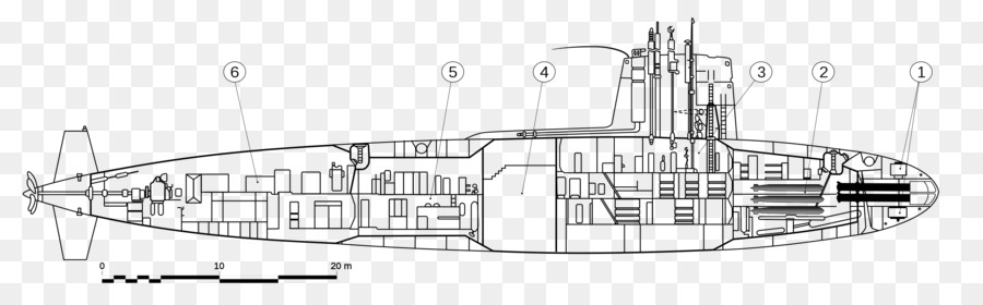 Skipjackclass Submarino，Submarino PNG