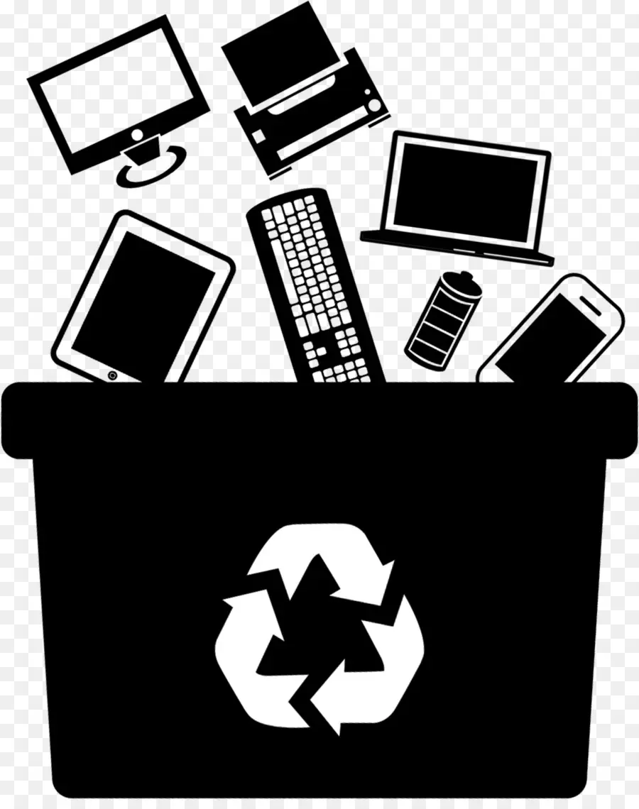 Papelera De Reciclaje，Electrónica PNG