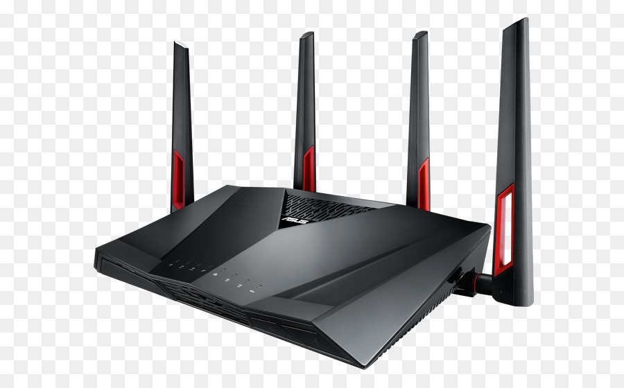 Wirelessac3100 Dual Band Gigabit Router Rtac88u，Ac1200 Gigabit De Doble Banda Ac Router Rtac1200g PNG