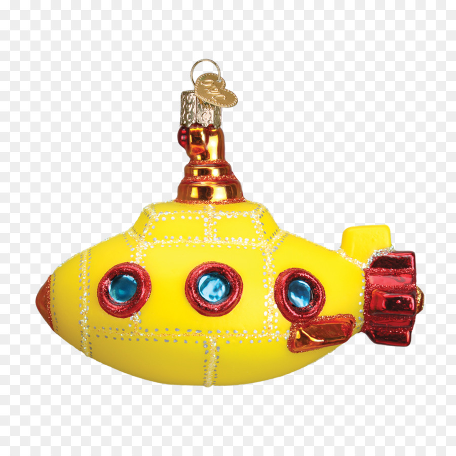 Adorno De Navidad，Submarino Amarillo PNG