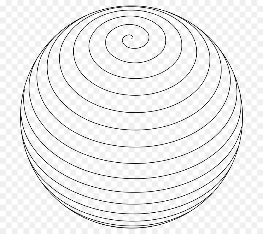 Esfera Espiral，Espiral PNG