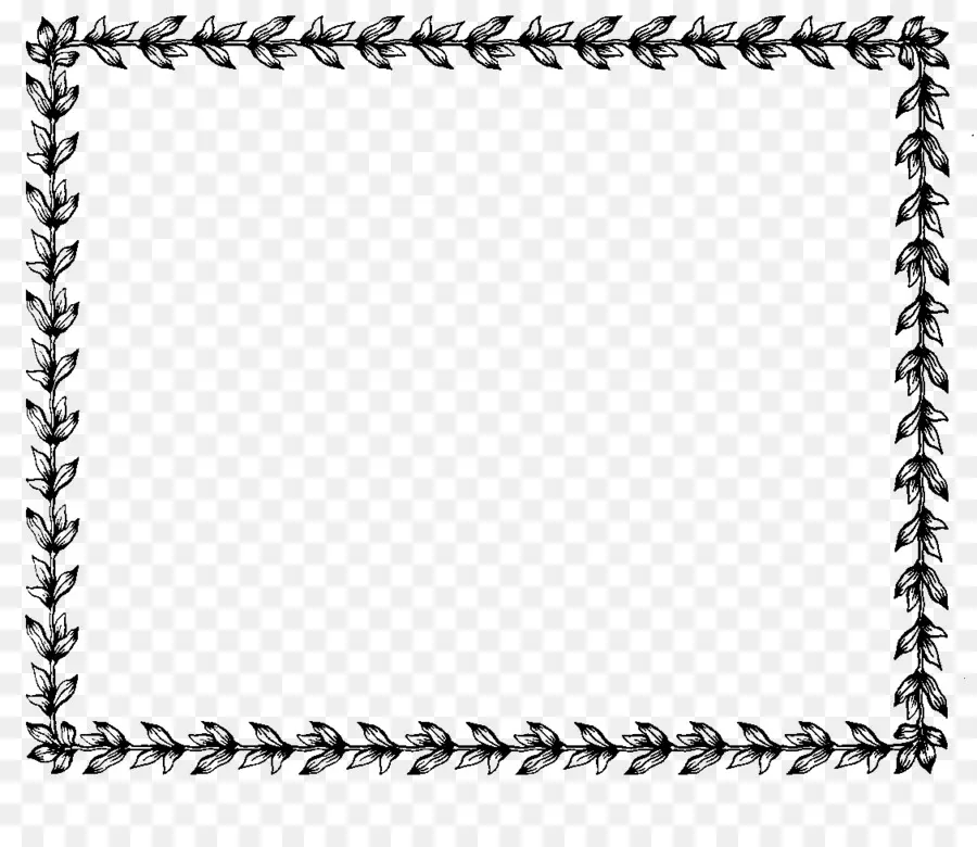 Borde Negro，Decorativo PNG