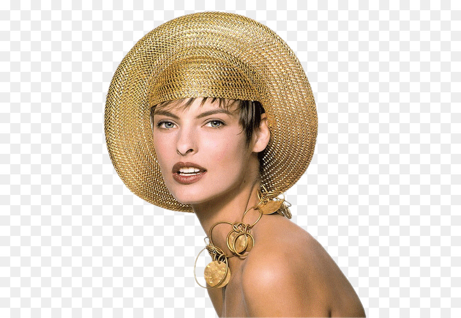 Mujer Con Sombrero，Moda PNG