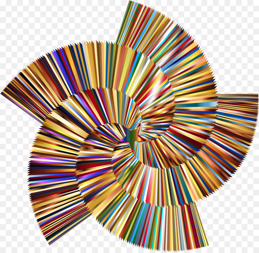 Espiral Colorida，Vistoso PNG