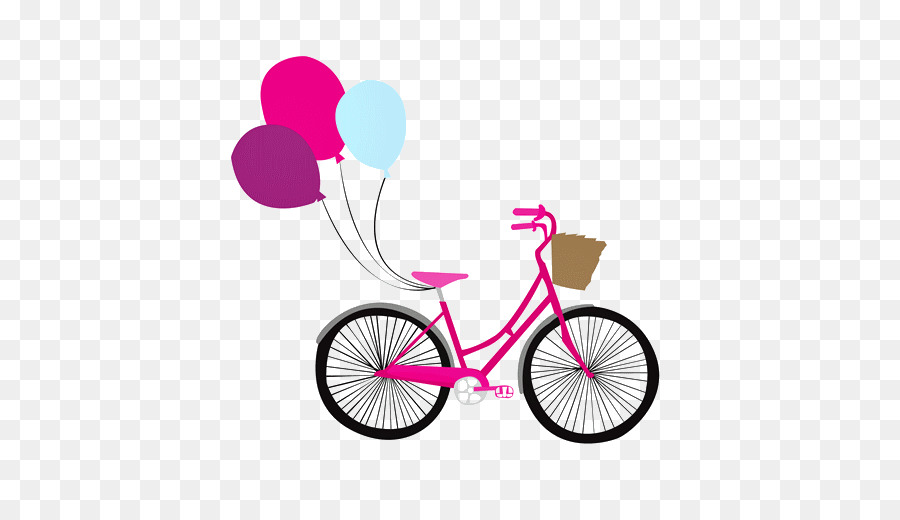 Bicicleta，Globos PNG