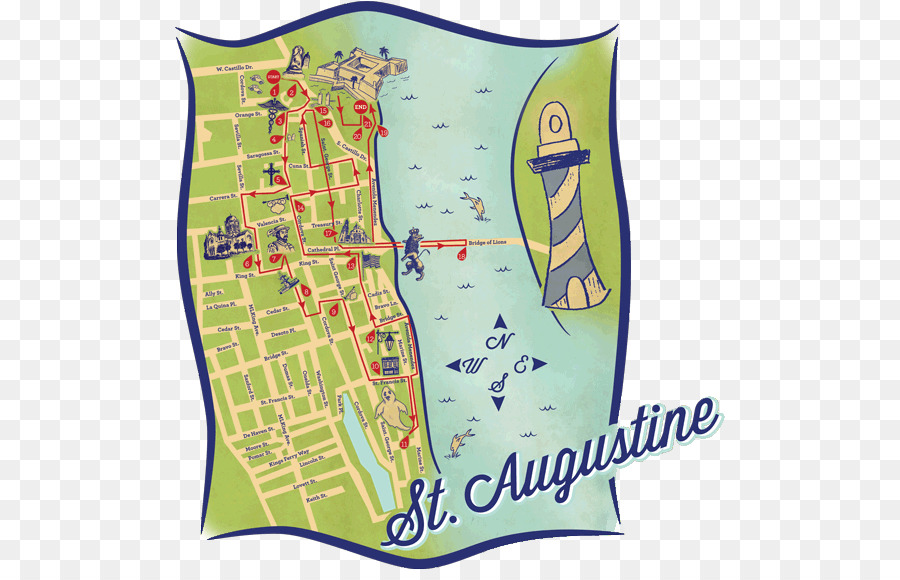San Agustín，Mapa PNG