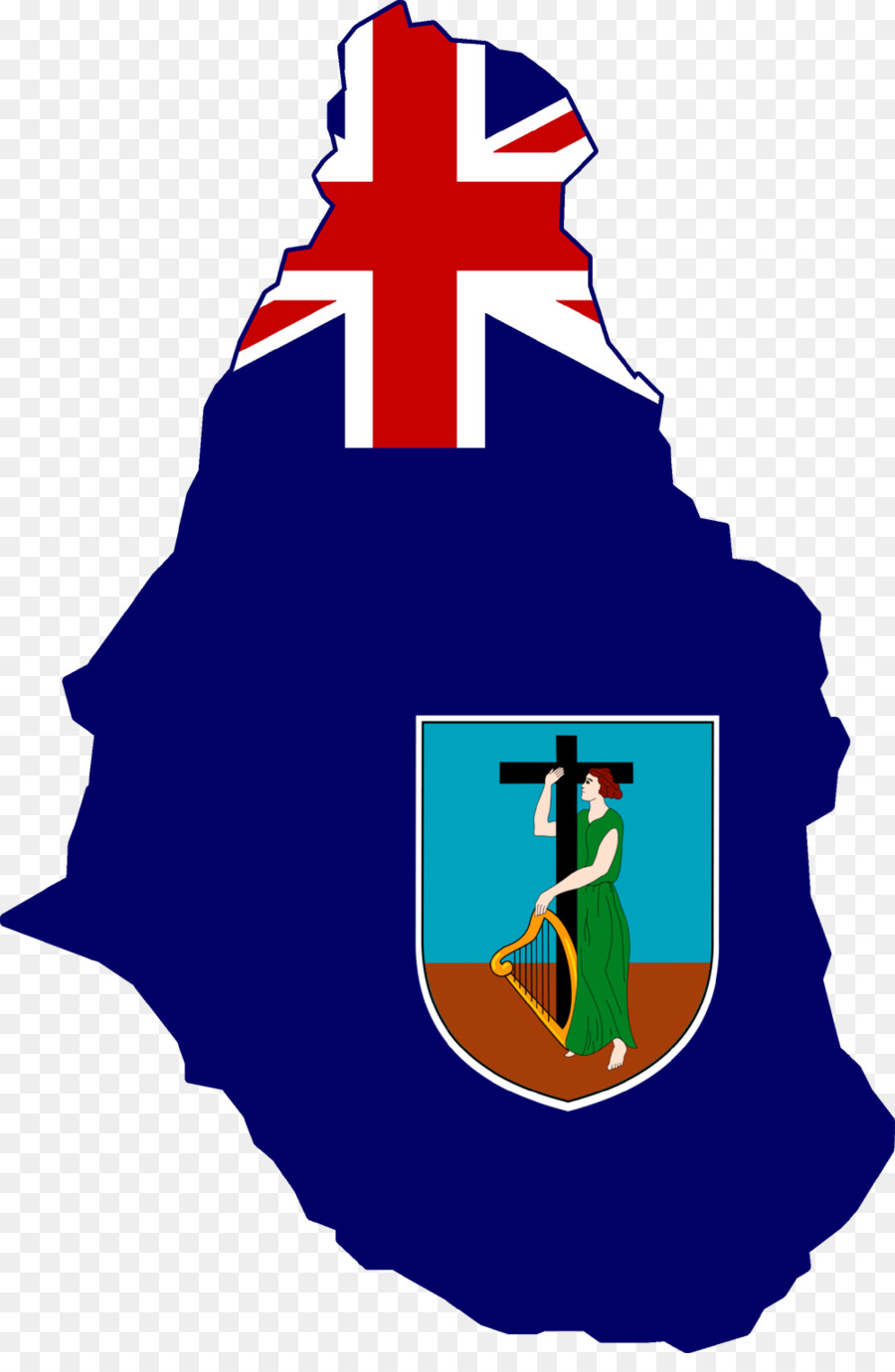 Montserrat，Bandera De Montserrat PNG