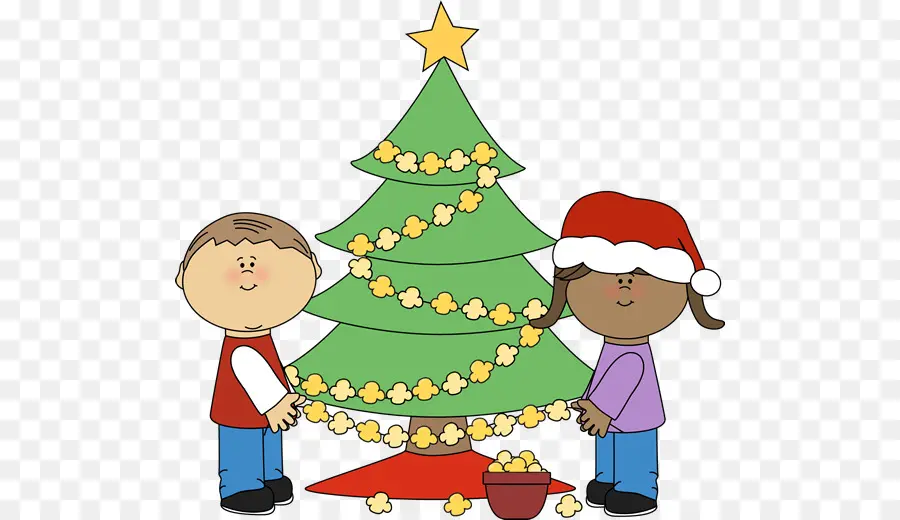 Árbol De Navidad，Niños PNG