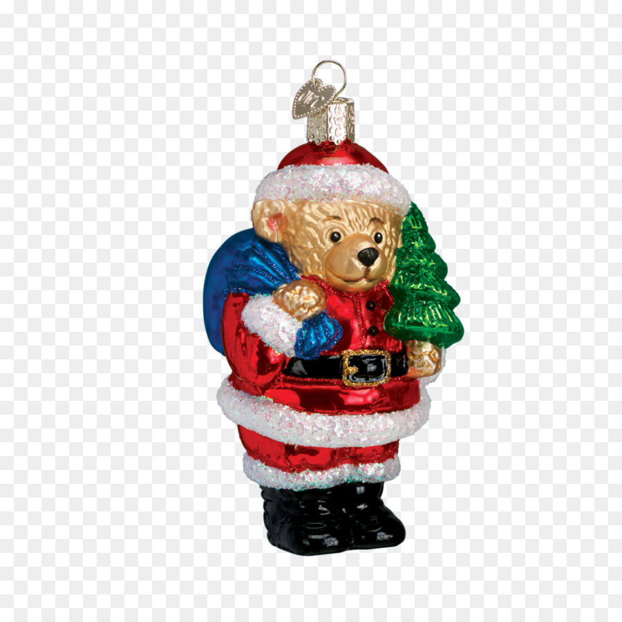 Adorno De Oso De Papá Noel，Oso PNG