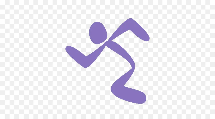 Figura Corriendo Morada，Correr PNG