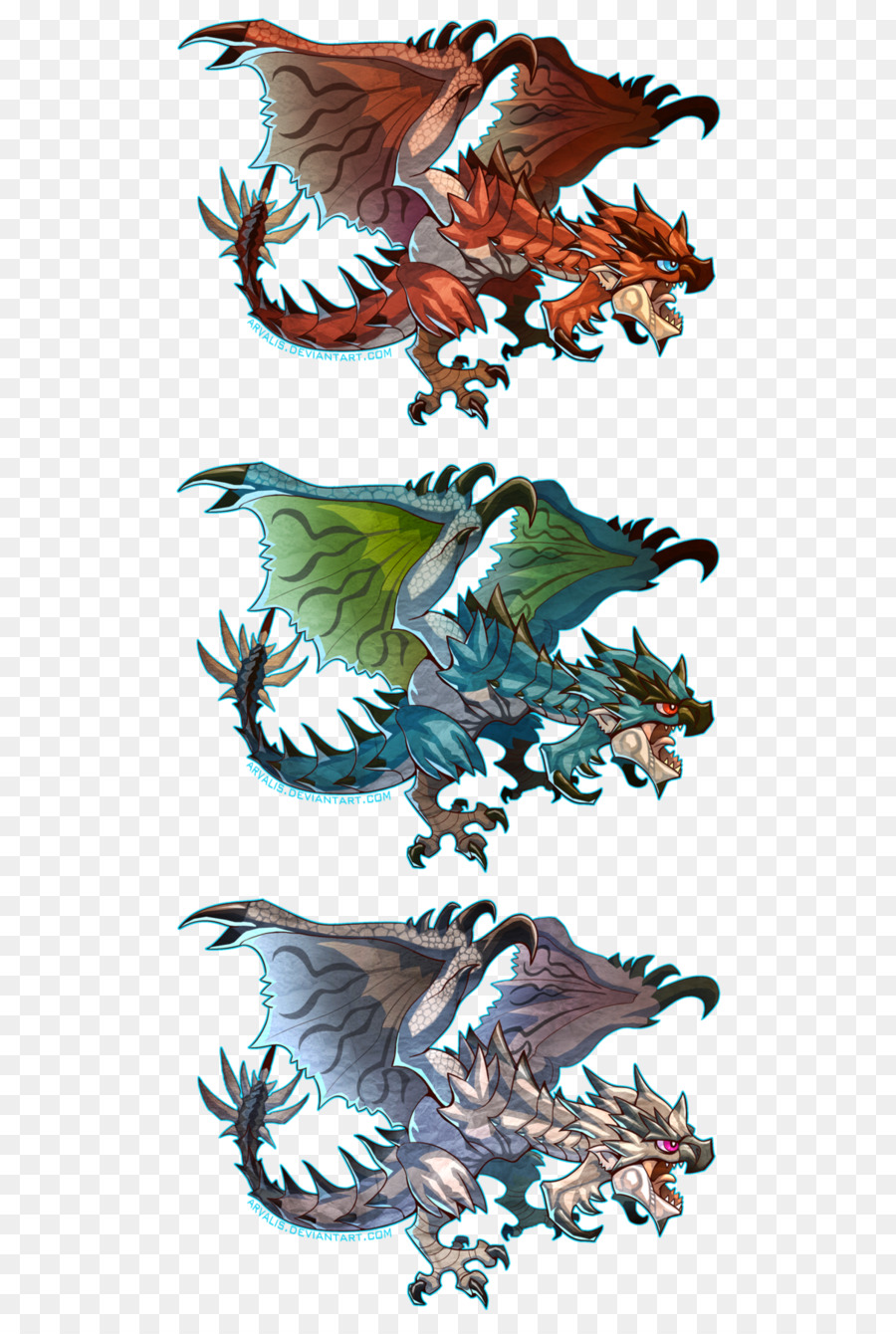 Dragones，Vuelo PNG