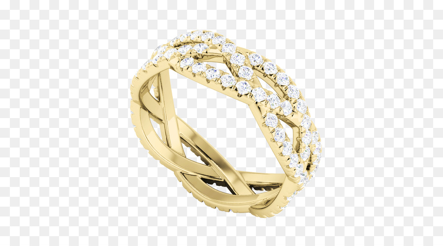 Anillo De Oro Con Diamantes，Lujo PNG