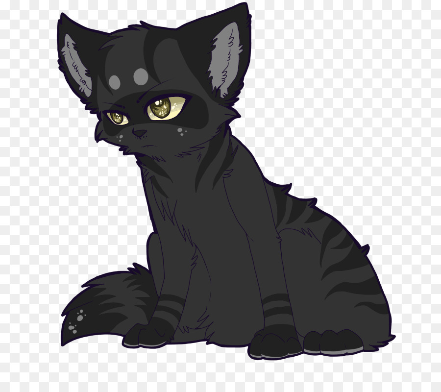 Gato Negro，Dibujos Animados PNG