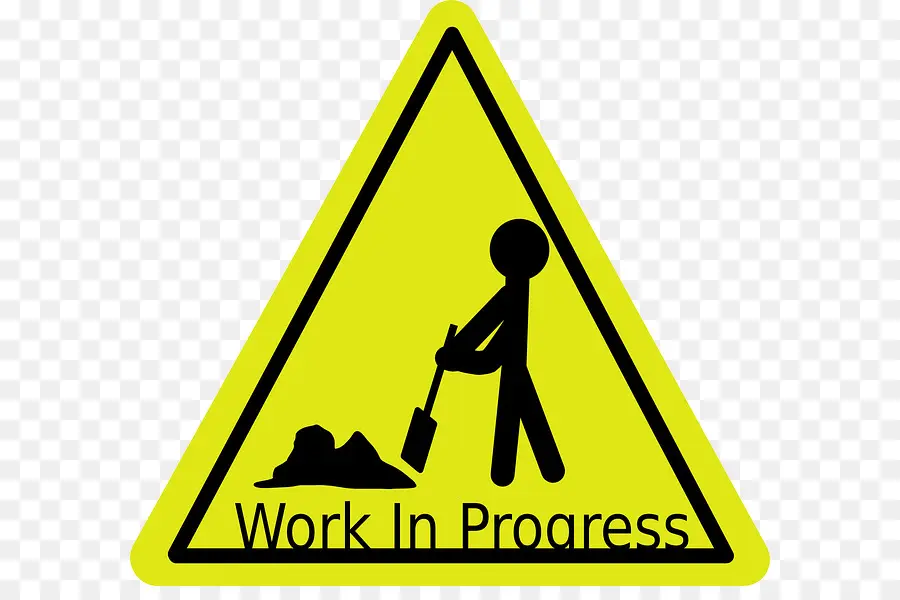 Trabajo En Progreso，Construcción PNG