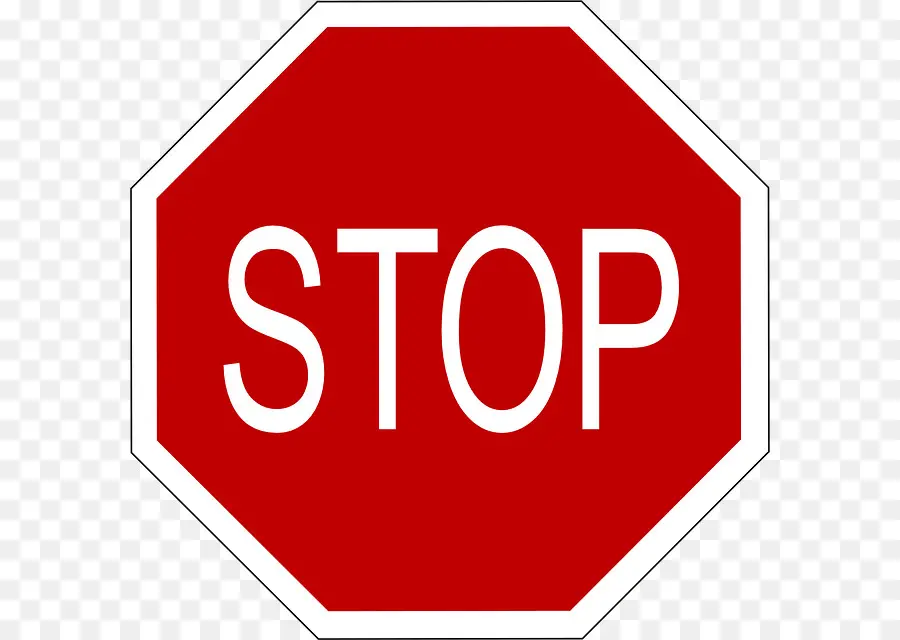 Señal De Stop，Advertencia PNG