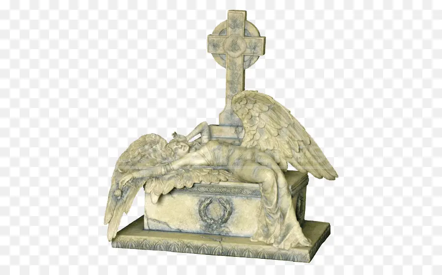 Estatua Del ángel Reclinado，ángel PNG