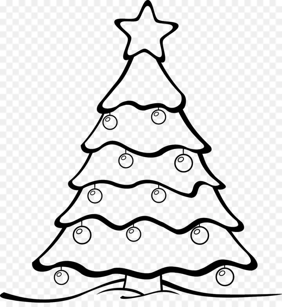 Dibujo，árbol De Navidad PNG