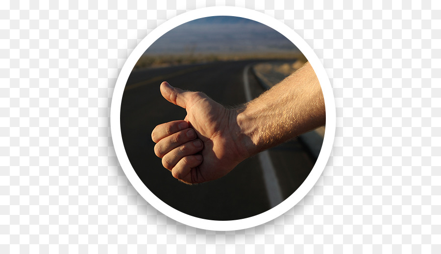 Pulgar，Hacer Autoestop PNG