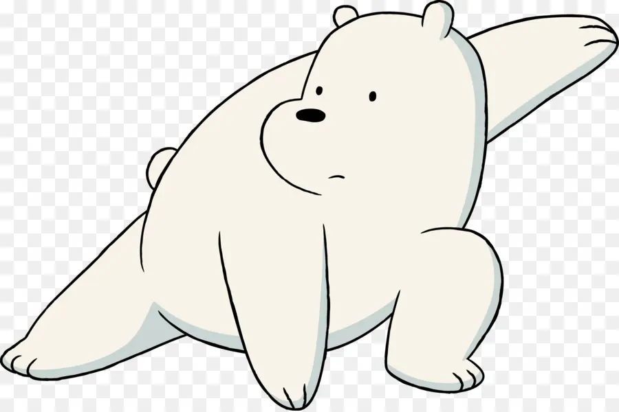 Oso De Dibujos Animados，Blanco PNG