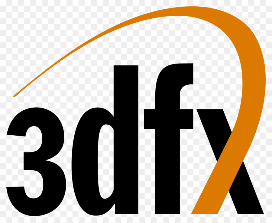 Logotipo 3dfx，Negro PNG