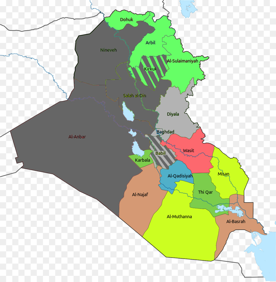 Najaf De La Gobernación De，Las Gobernaciones De Irak PNG