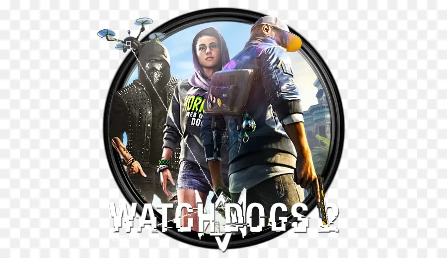 Personajes De Watch Dogs 2，Videojuego PNG