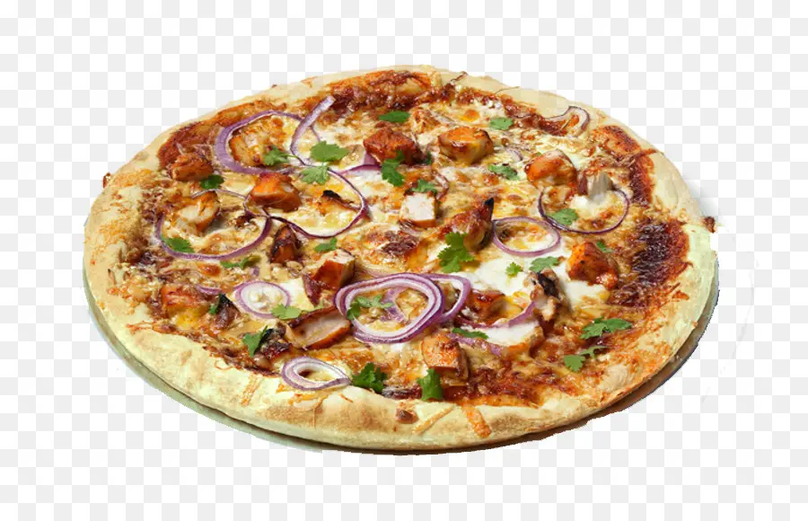 Barbacoa De Pollo，Pizza PNG