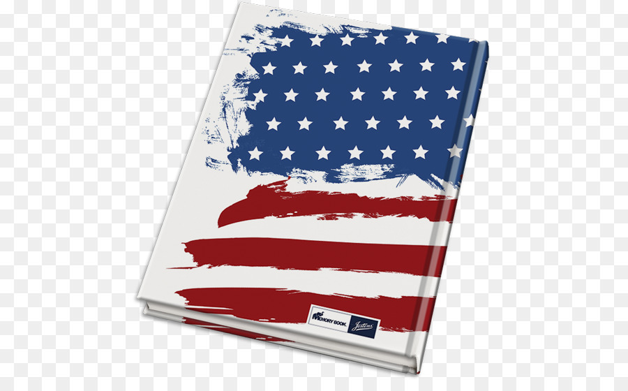 Cuaderno De La Bandera Americana，Estrellas PNG