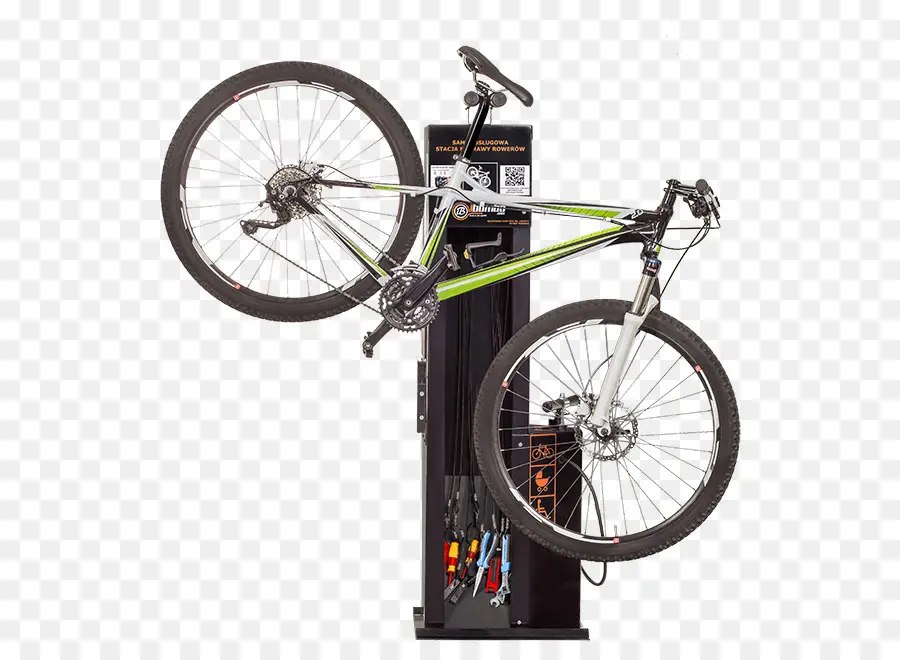 Estación De Reparación De Bicicletas，Bicicleta PNG