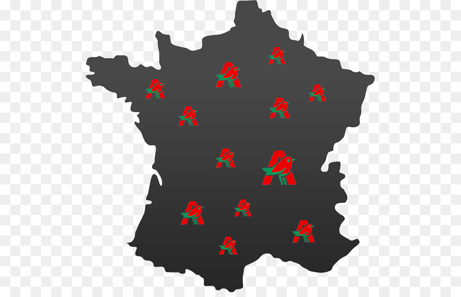 Francia，Mapa PNG