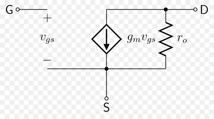 Smallsignal Modelo，Hybridpi Modelo PNG