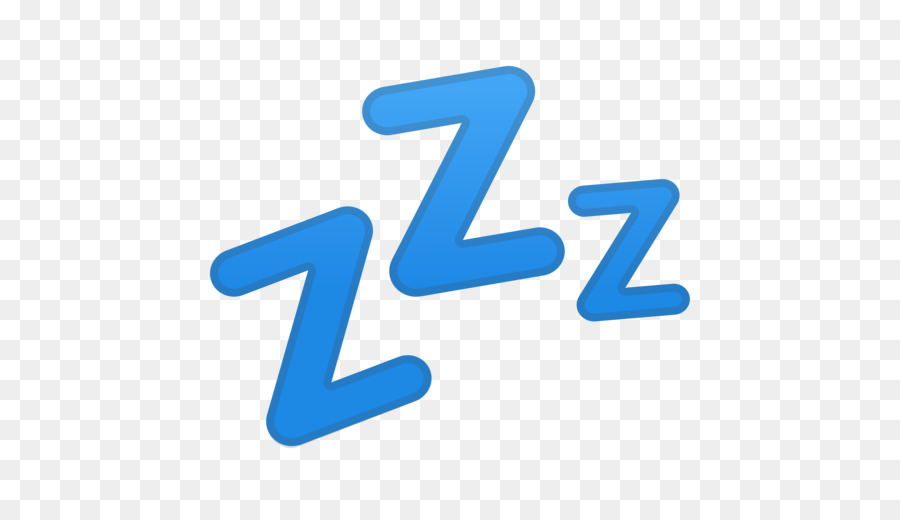 Símbolo Azul Zzz，Dormir PNG