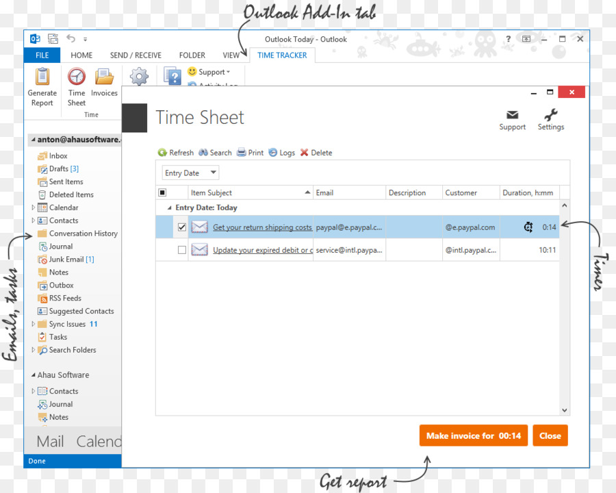 Programa De Ordenador，Microsoft Outlook PNG