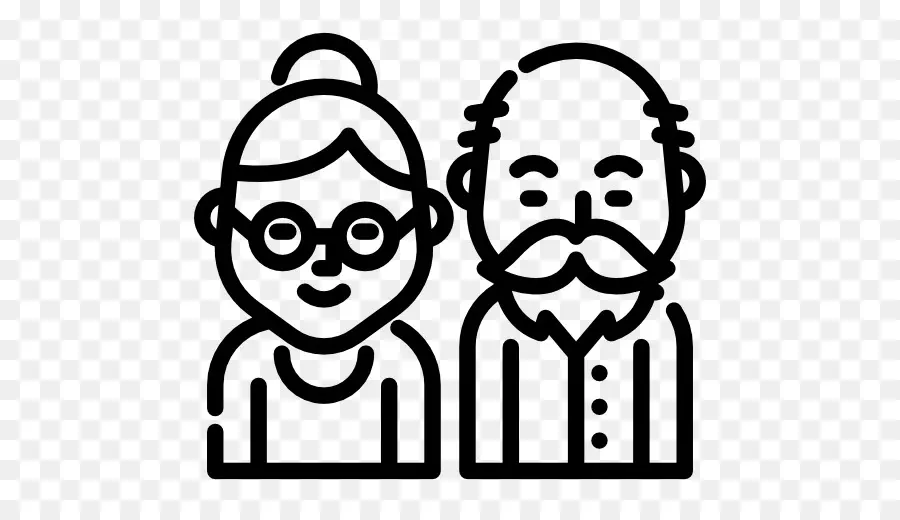 Pareja De Ancianos，Abuelos PNG