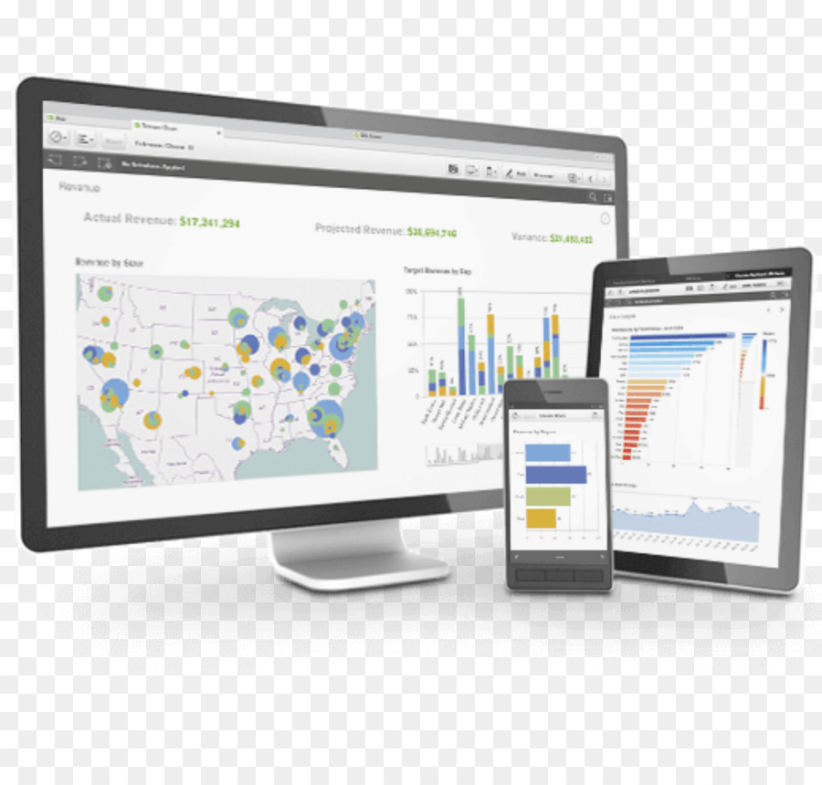 Qlik，Inteligencia De Negocios PNG