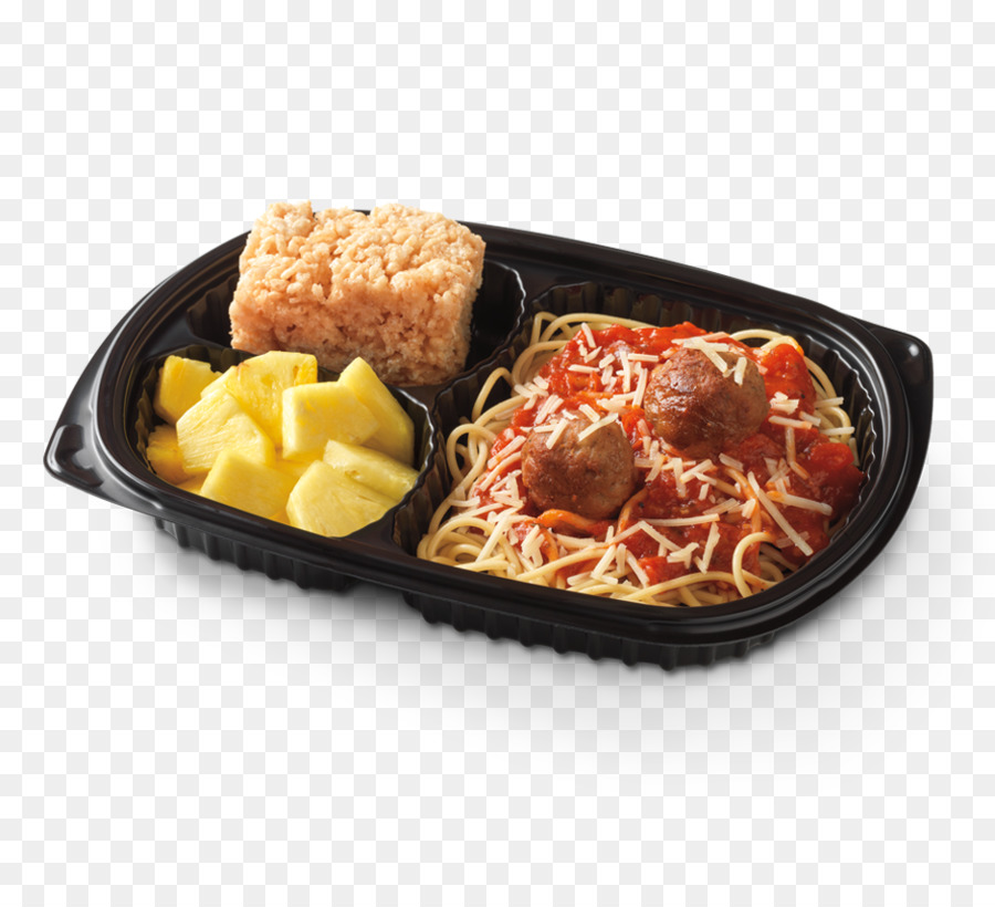 Bento，Espaguetis Con Albóndigas PNG