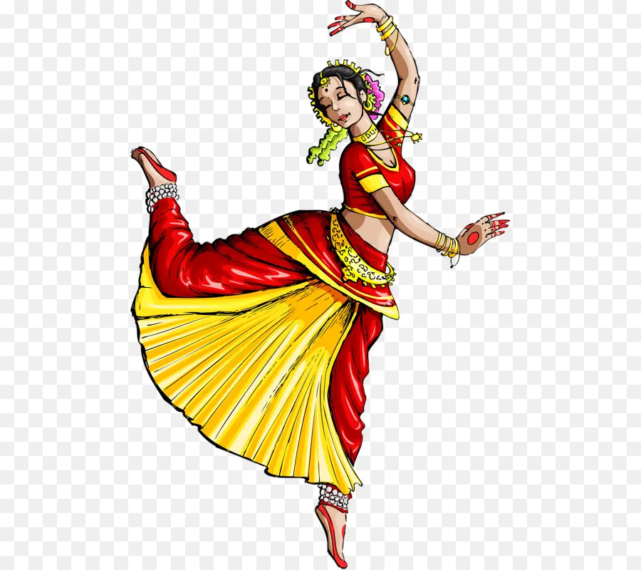 La Danza En La India，Danza Clásica India PNG