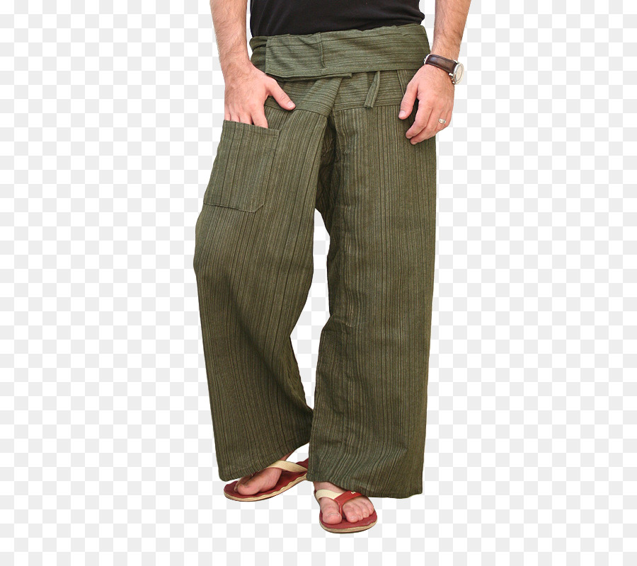 Thai Pantalones Pescador，Pantalones PNG