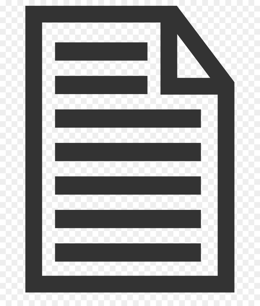 Icono De Documento，Papel PNG